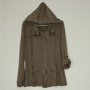 Brown jacket with detail